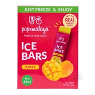 Popsmalaya Ice Bars Mango 6x45ml
