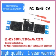 A2171 A2159 laptop battery for Apple Macbook Pro Retina 13.3" A2159 2019 year