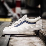 Vans Old Skool Sneakers In White Gray Black Stripe Style 36 Marshmallow VN0A3DZ3KE6 full boxbill