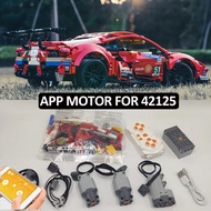 42125 (Only Upgrade Power Kit Remote + Bluetooth App Controlled) Ferrari 488 GTE 'AF Corse #51' (Leg