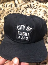 六成新 絕版 二手  古著 City of Flight  AJ 23 Jordan Nike  老帽 棒球帽 vintage cap