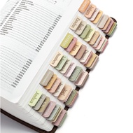 High-quality book tabs Practical Easy-to-use Laminated labels tabs Colorful Laminated Women's index 