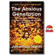 Book - The Anxious Generation (International Edition) by Jonathan Haidt/Top 10 Book of 2024 A Washin