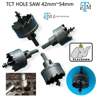 ELECROWN TCT HOLE SAW 42mm~54mm