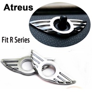 Atreus 1pcs For Mini Cooper Countryman R55 R56 F55 F56 Car Auto Accessories Door Pin Lock Wing Emble