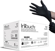 Atlantic Safety Products InTouch B311 Exam Gloves, Disposable, Latex-Free Nitrile Gloves