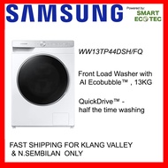 [Deliver KLANG VALLEY &amp; NS Only] Samsung 13KG Front Load Washer WW13TP44DSH/FQ w AI Control Washing Machine