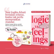 (Pre Order) Book LOGIC vs Feelings Captivating with Feminine Energy Self Improvement Book by Aurelli