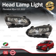 Original Headlamp Light Original Perodua Myvi G3 2022 Full All New Headlamp Spec Lampu Depan Kereta