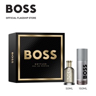 BOSS Bottled EDP Fragrance Set (BOSS Bottled EDP 50ml + BOSS Bottled Mens Spray Deodorant 150ml) | b