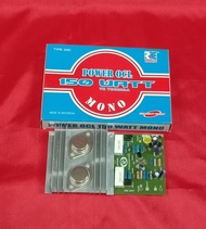 Kit Ranic Kit Power Amplifier OCL MONO Plus TR Jengkol Toshiba 150 Watt-Type RE.037/340