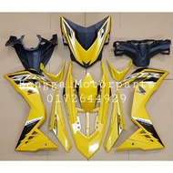 Rs150 V1&amp;V2 Cover Set Custom kuning Kilat