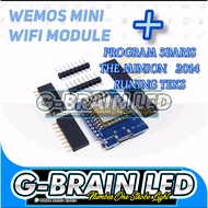 WEMOS +PROGRAM STROBO TEKS 5BARIS TERBARU 2024
