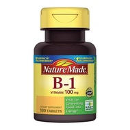 Nature Made Thiamin 維他命B1, 100 毫克, 100粒裝
