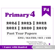 Primary 4 Full Year | 2024 / 2023 / 2022 / 2021/2020/2019  | Past Year Exam Paper Practical School P