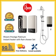 RTLE33P-P Rheem Prestige Platinum Electric Instant Water Heater with Rainshower RTLE-33P