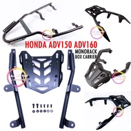 HONDA ADV160 ADV150 [ MONORACK HEAVY DUTY & ALLOY TOP BOX CARRIER ] ADV 150 160 BRACKET ALUMINIUM RA