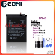 แบตเตอรี่ แท้ BN46 Redmi 7 / Note 6 / Note 8 / Note 8T / Y3 Battery /มีชุดถอด ส่งตรงจาก กทม. รับประ