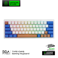 EGA คีย์บอร์ดเกมมิ่ง TYPE CMK6 Bluetooth/Wireless/Wired RGB Spectrum ขนาด 60% เปลี่ยนสวิตช์ได้ สินค้