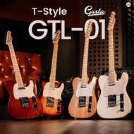 Gusta GTL-01 กีตาร์ไฟฟ้า ทรง Telecaster +ฟรี อุปกรณ์ครบชุด Music Arms Sunburst One