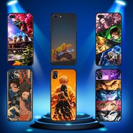 soft black OPPO A58 A78 A38 Reno 2 2Z 2F 3 4 4G 4 Pro 4G 5 4G 5 Lite Anime Demon Slayer2 phone case
