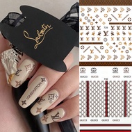 ((Nail Stickers) (Ready Stock) Manicure Stickers Influencer Hot-selling Luxury Style International B
