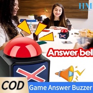 Game Answer Buzzer Alarm Button with Sound Light Trivia Quiz Got Answer Buzzer Alarm Button