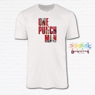 One Punch Man Saitama Logo Sign_Unisex T-Shirt Tshirt Baju 100% Cotton XS-XXL