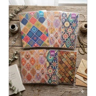 UK A5 BATIK BINDER 20 HOLES FULL BATIK A5 Binder