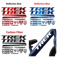TREK Sticker Decal for Mountain Bike/Road Bike Carbon Fiber Vinyl Stickers Bicycle Frame TREK Cycling Decals