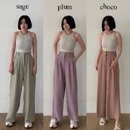 PREMIUM HIGHWAIST CRINGKLE PANTS ZIPPER CRINGKLE PANTS HIGHWAIST CRINGKLE PANTS