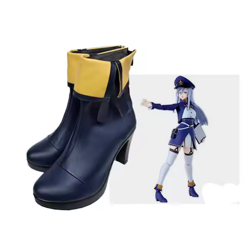 86-EightySix- Vladilena Milize Anime Cosplay Shoes Boots Halloween Costume 86 Eighty Six Cosplay Hig