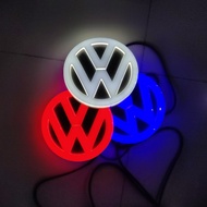 4D Car Logo Light Suitable for Volkswagen Luminous Logo Volkswagen Tail Light LED Light Cold Light L