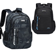 Secondary School Bag For Boy High School Backpack men pack Oxford Durable