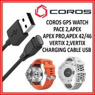 COROS Charging Cable Coros Pace2 Apex Apex Pro Apex 42MM 46MM Vertix Vertix2 Coros GPS Watch USB Charger Cable Pace 2