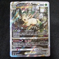 Pokemon Card TCG : Crown Zenith : Leafeon VSTAR GG35/GG70 100% Original Pokemon Card