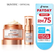 SKINTIFIC Retinol Skin Renewal Set- Retinol Serum 20ml + Retinol Cream Moisturizer 30g Kulit   Wajah