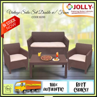 GOOD QUALITY Jolly Vintage Rattan Sala with foam ( Individually purchase)
