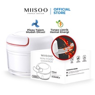 MIISOO Blender Tarik Tangan Manual Mini Speedy Chopper Gilingan Penghalus Bumbu Daging Bawang Blende