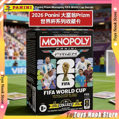 New Panini FIFA World Cup Monopoly 2026 Prizm Soccer Card Prizm Board Game Football Star Collection 