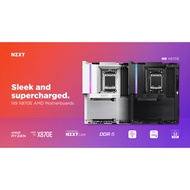 NZXT N9 X870E ATX Gaming Wi-Fi 7 with Full Cover & RGB Motherboard Mobo Mainboard Support AMD AM5