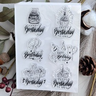 0563 32) h6 Cake Candle Balloon