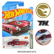 MERCEDES-BENZ 300 SL (STH) (SUPER TREASURE HUNT STH) Original hot wheels Diecast Model Car Special V