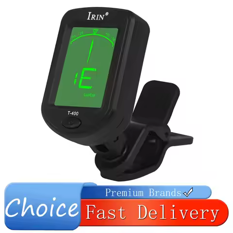 IRIN Guitar Tuner Multifunctional Digital Clip-On Tone Tuner Sensitive Tuner Guitar Bass Violin Ukul