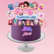 [CT] Saja Boys Kpop Demon Hunters Cake Topper Decoration