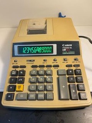 Rare Vintage Canon Electronic Calculator and Receipt Printer. Model: P3220-DL 12 Digits. Pre-owned. 罕见的老式佳能电子计算器和收据打印机。型号：P3220-DL 12 位。二手。