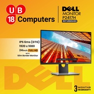 Dell P2417H 24inch IPS 6ms(GTG) 60HZ 1920 x 1080 Slim Border LED Monitor (Refurbished)