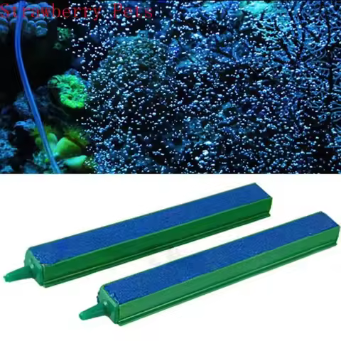 10/15/20/25/30/35/40cm Air Pump Sand Stone Aquarium Oxygen Pump Fresh Air Stone Bubble Bar Aquarium 