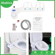 [Ababixa] Bidet Toilet Attachment,Toilet Seat Bidet,Applicable to Asia Australia,1/2inch Standard,Non Electric Mechanical for Elderly