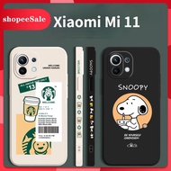 Snoopy texture soft silicone phone case for Xiaomi Mi11 Lite Mi11Pro